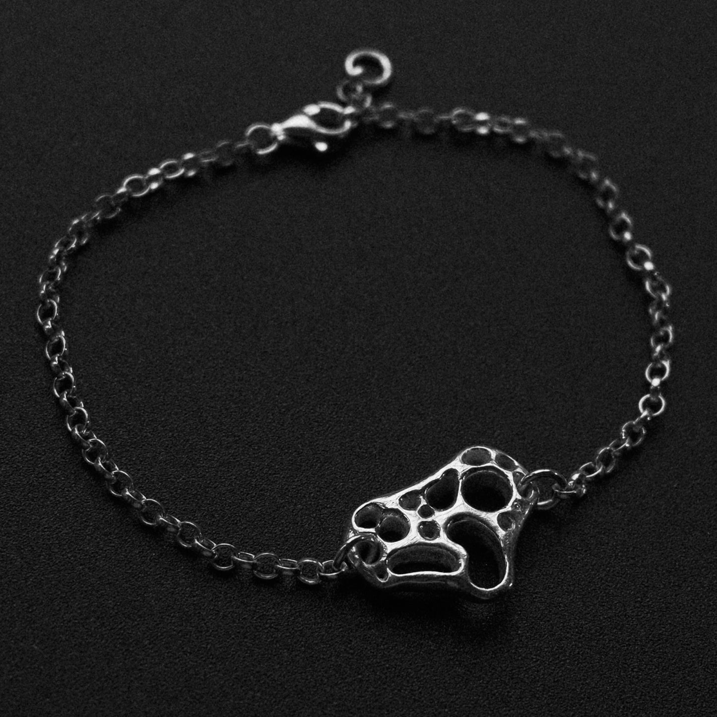 Sterling Silver Igneous Bracelet