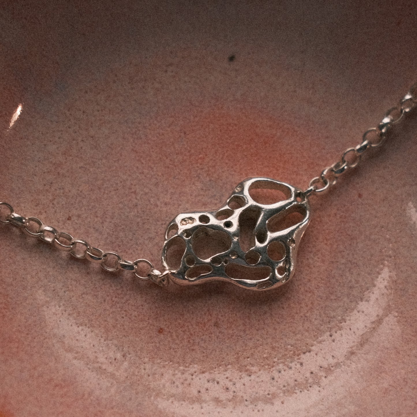 Sterling Silver Igneous Bracelet