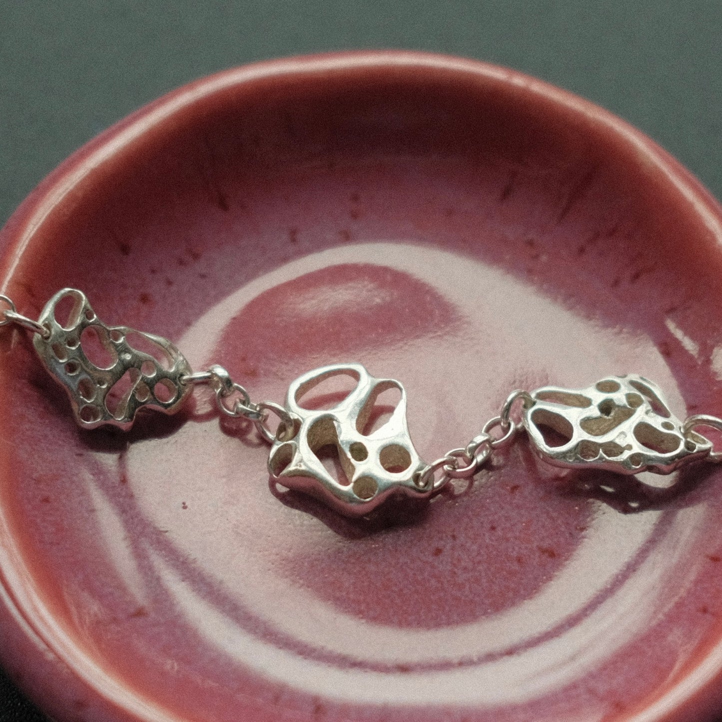 Sterling Silver Igneous bracelet - Trio