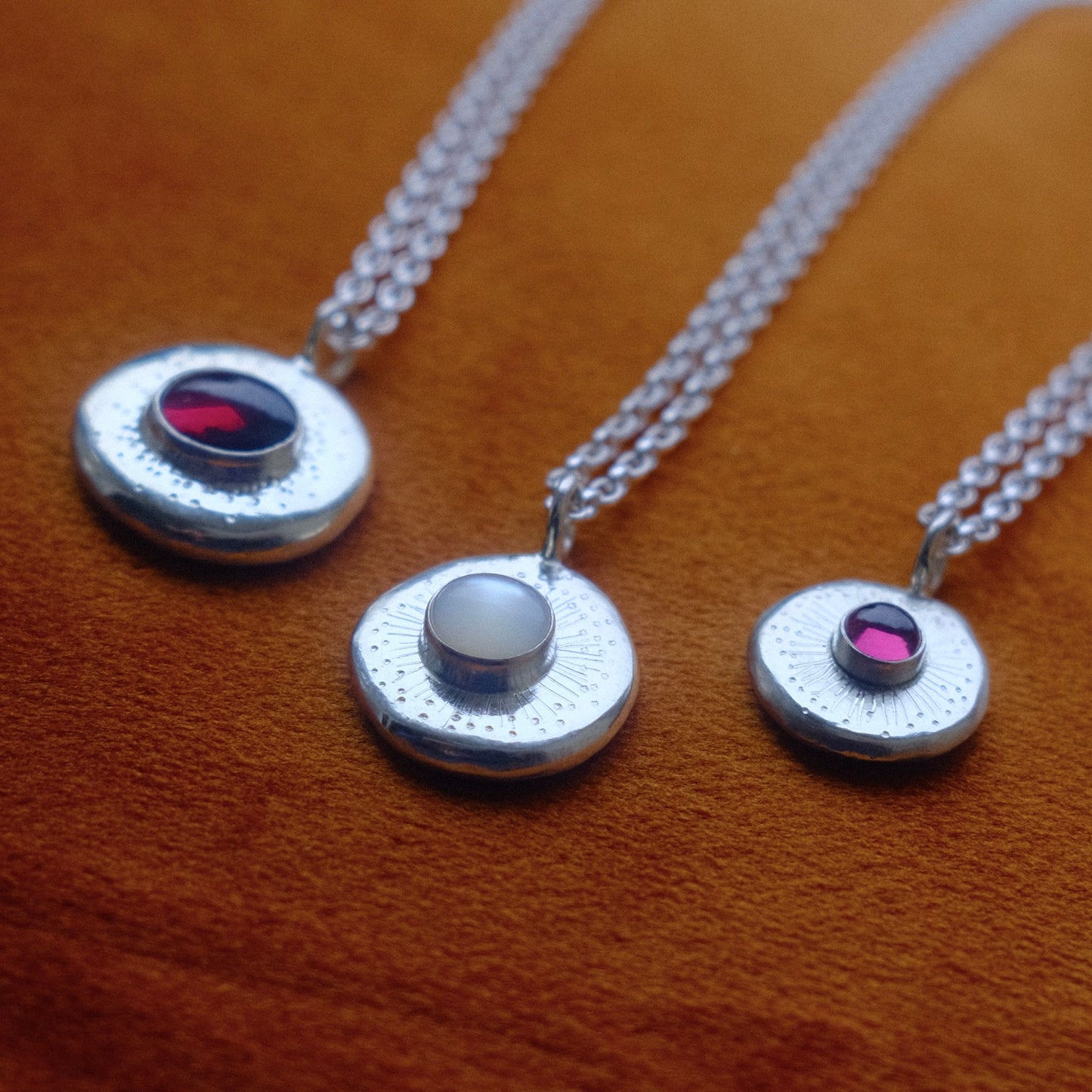 Mother-of-Pearl Starburst Pendant