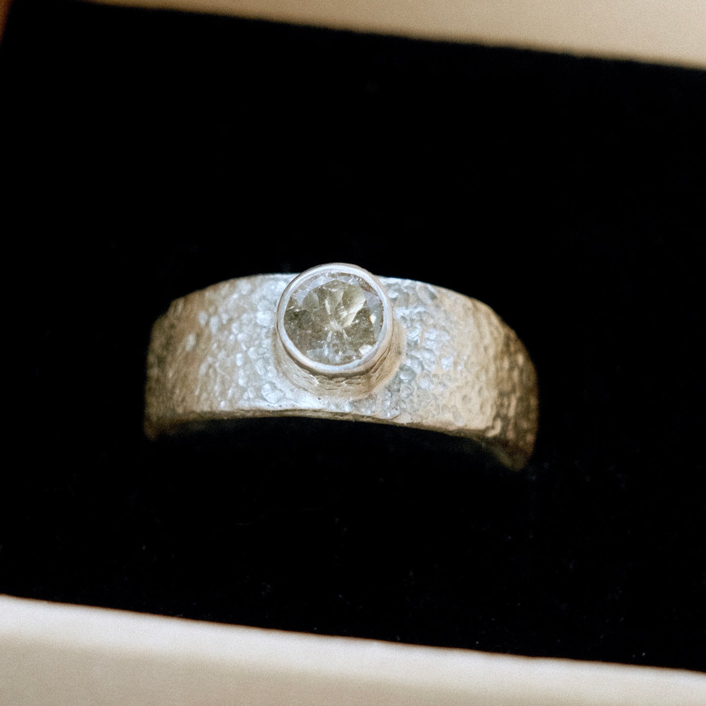 Brazilian Grey Tourmaline Ring