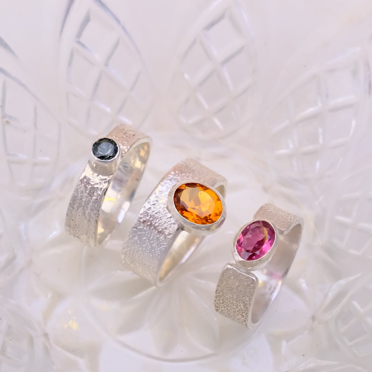 Citrine and Sterling Silver Ring
