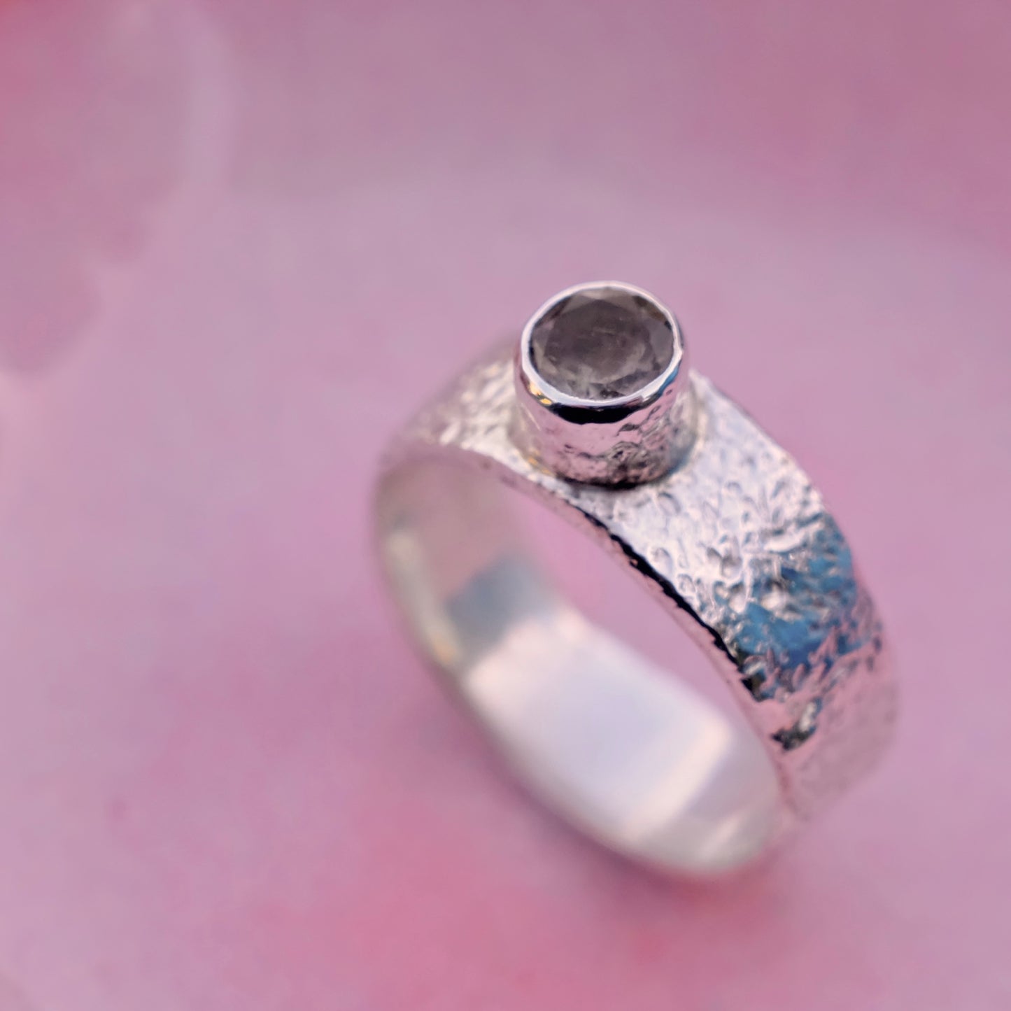 Brazilian Grey Tourmaline Ring