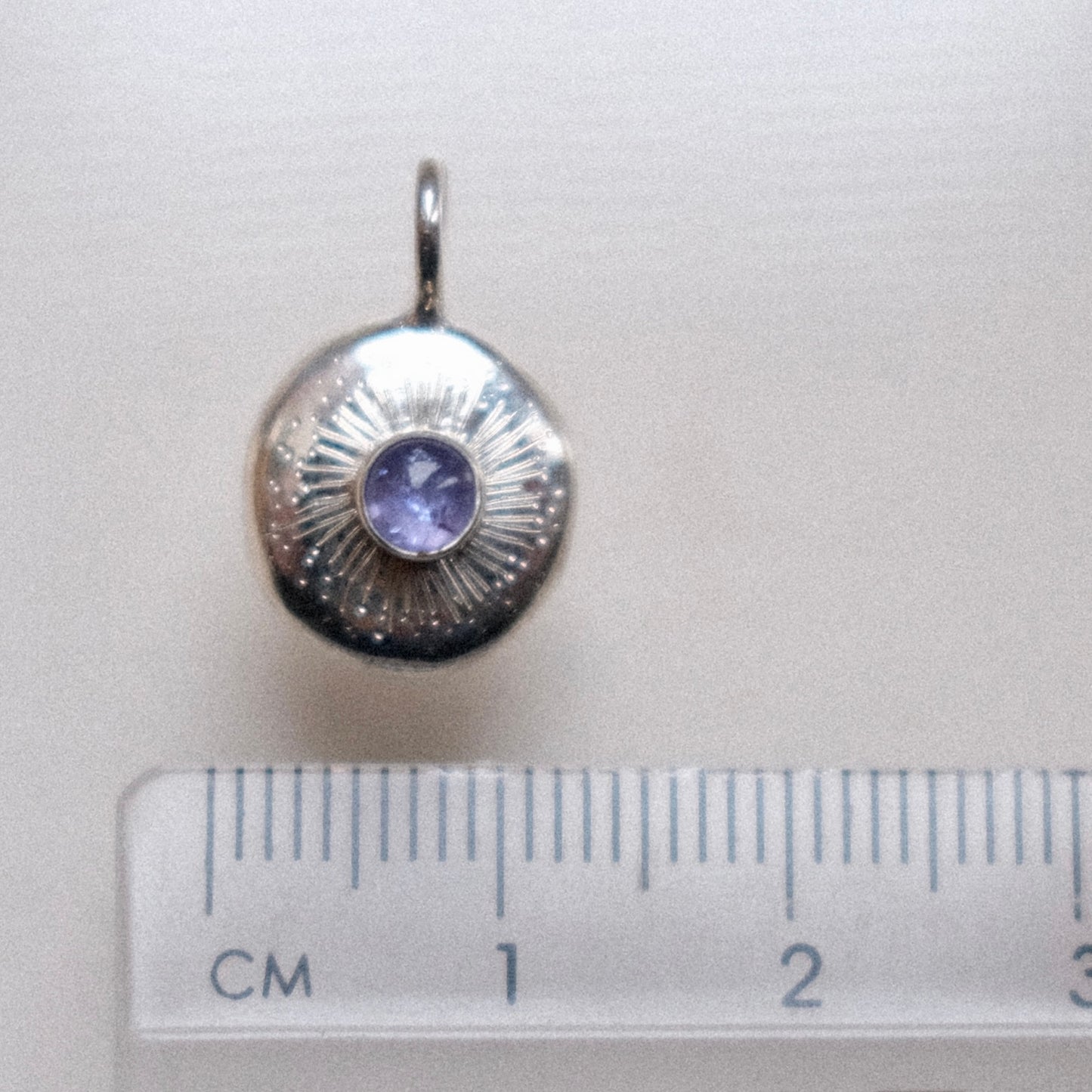 Tanzanite Starburst Pendant