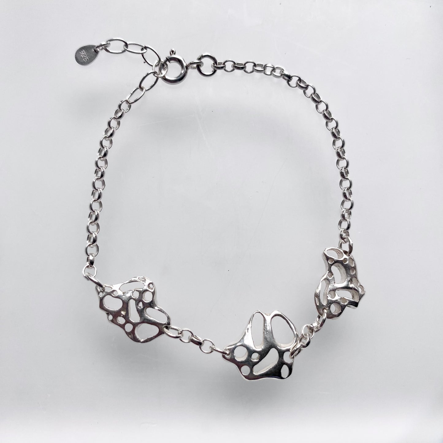 Sterling Silver Igneous bracelet - Trio