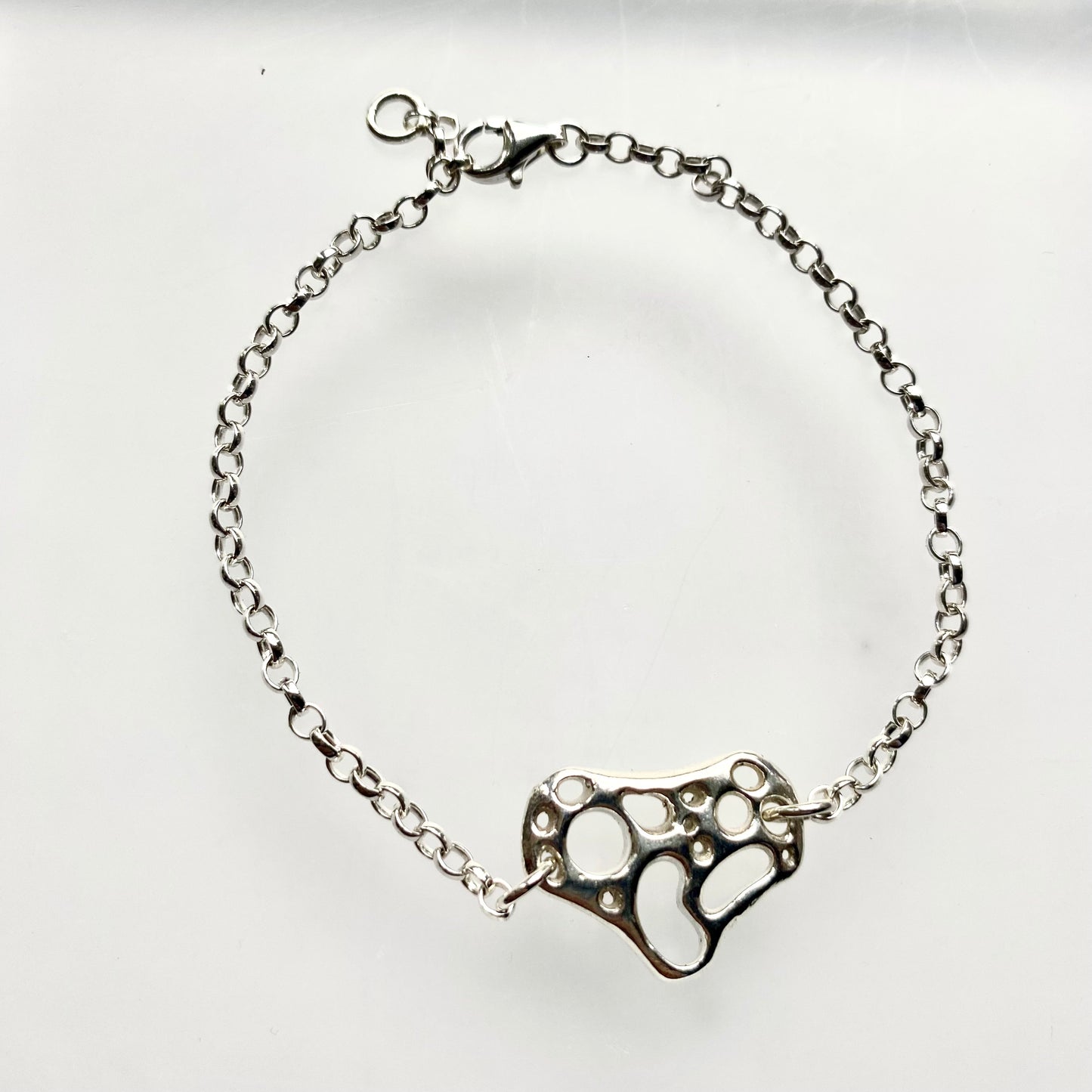 Sterling Silver Igneous Bracelet