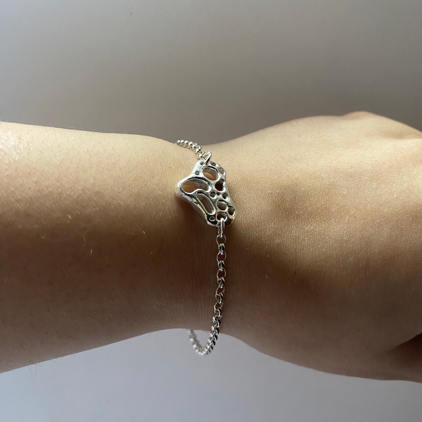 Sterling Silver Igneous Bracelet