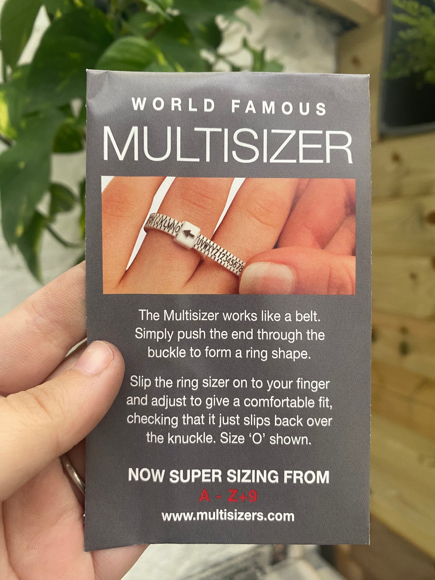 Ring Sizer Tool