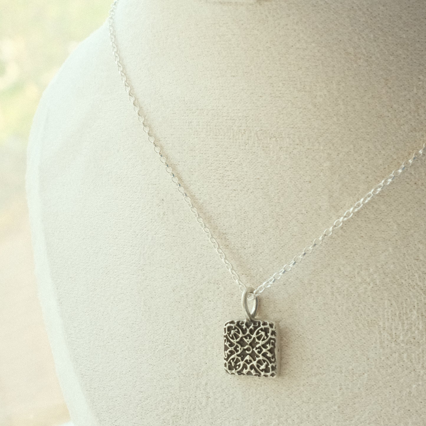Motif Tile Necklace