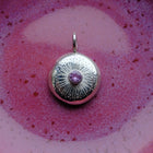 Baby Pink Sapphire Starburst Pendant
